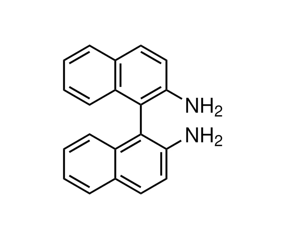 image de la molécule 1,1′-Binaphthyl-2,2′-diamine