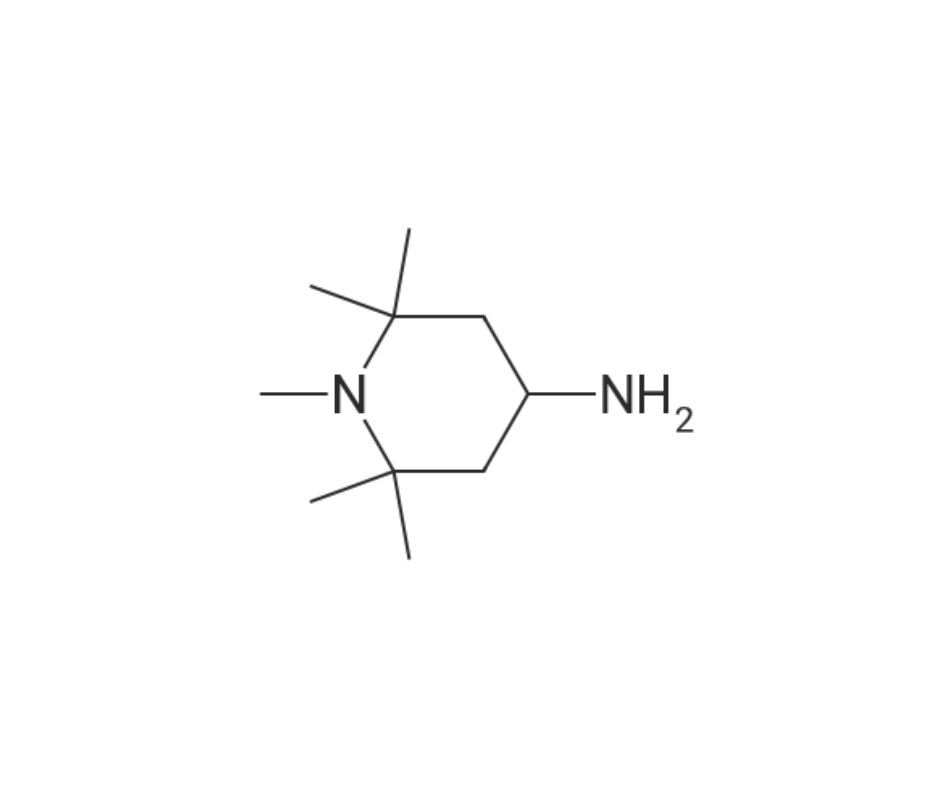 image de la molécule 1,2,2,6,6-Pentamethylpiperidin-4-amine
