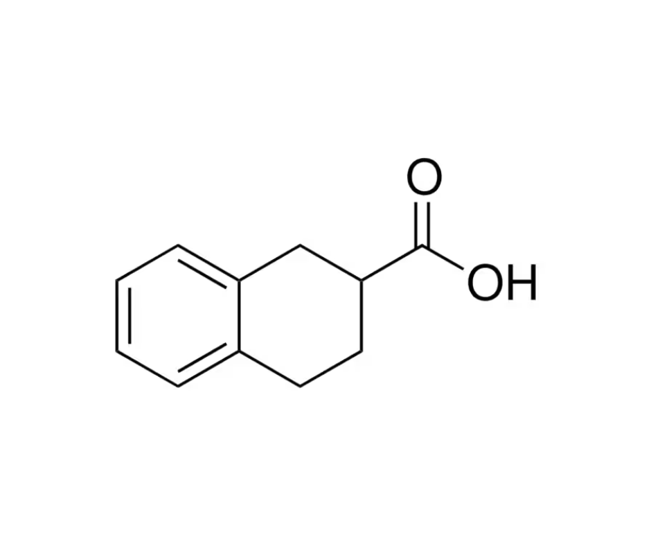 image de la molécule 1,2,3,4-Tetrahydro-2-naphthoic acid
