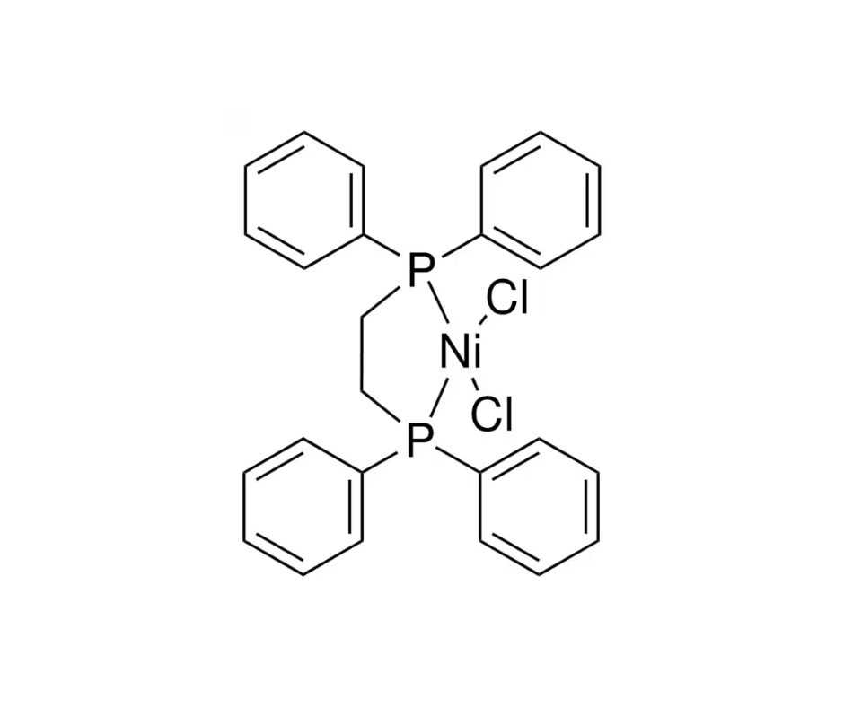 image de la molécule [1,2-Bis(diphenylphosphino)ethane]dichloronickel(II)