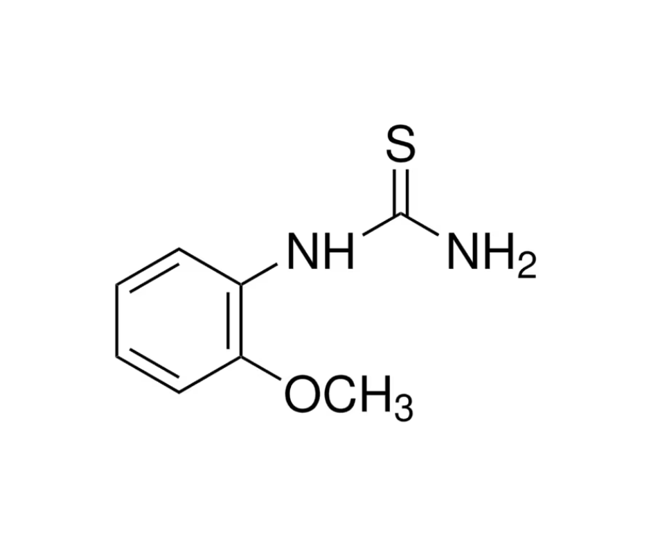 image de la molécule 1-(2-Methoxyphenyl)-2-thiourea