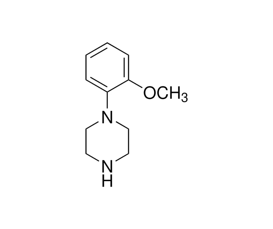 image de la molécule 1-(2-Methoxyphenyl)piperazine