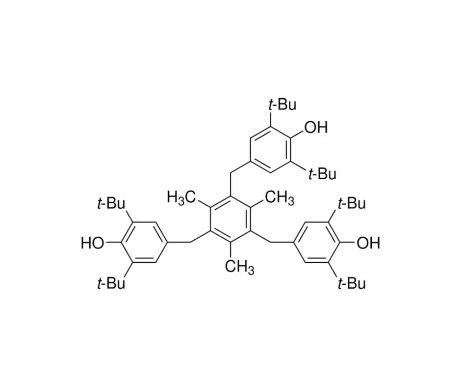 image de la molécule 1,3,5-Trimethyl-2,4,6-tris(3,5-di-tert-butyl-4-hydroxybenzyl)benzene