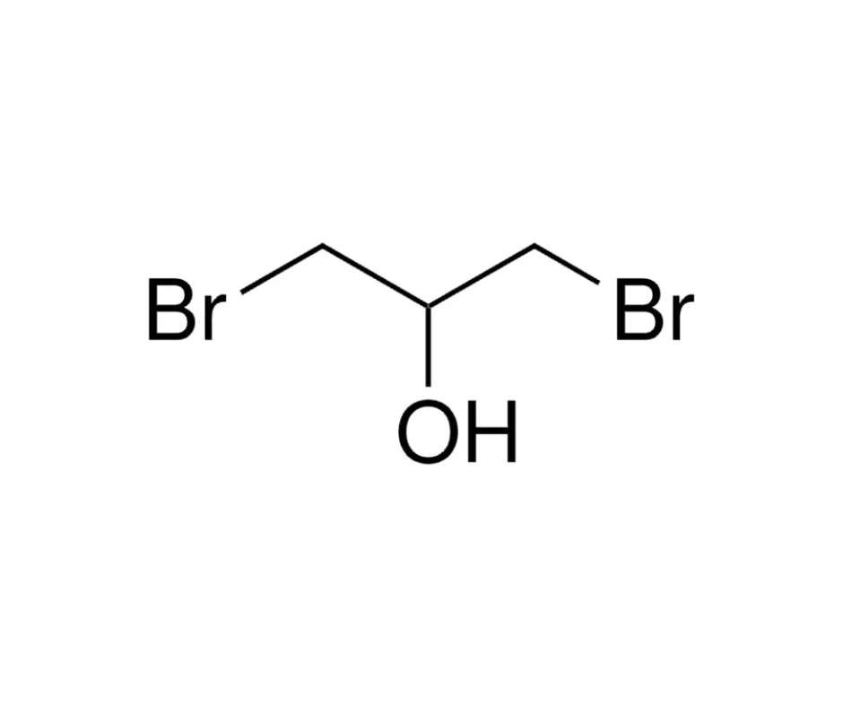 image de la molécule 1,3-Dibromo-2-propanol