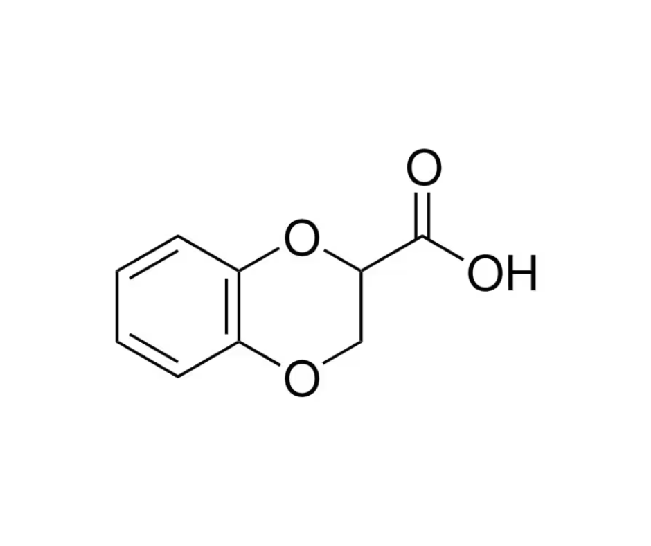 image de la molécule 1,4-Benzodioxan-2-carboxylic acid