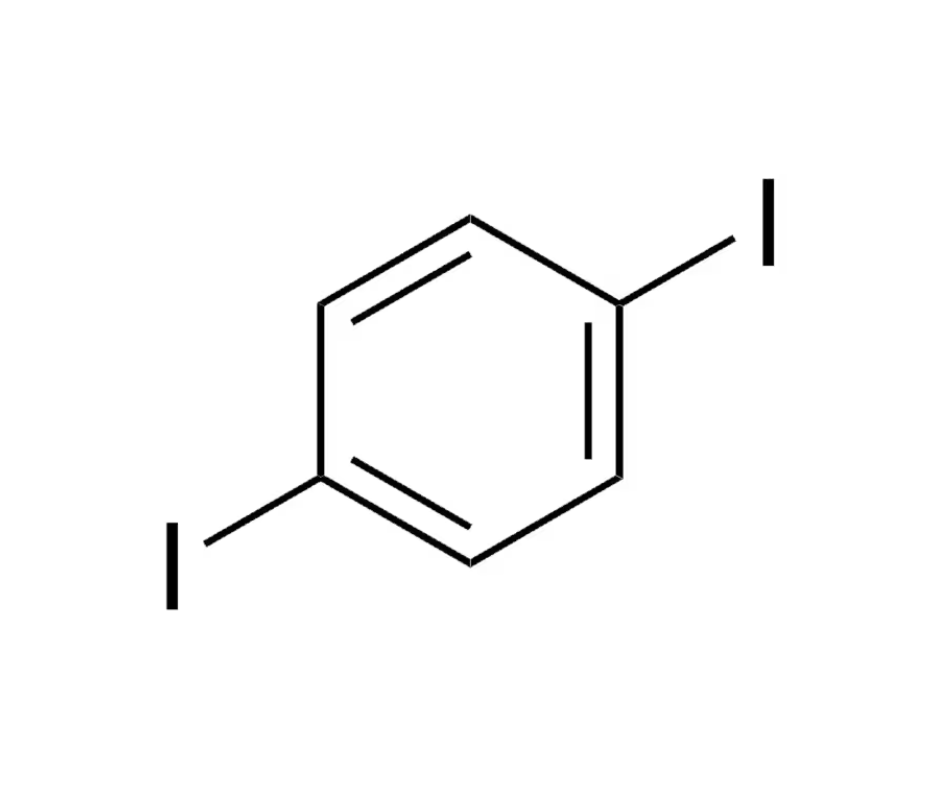 image de la molécule 1,4-Diiodobenzene