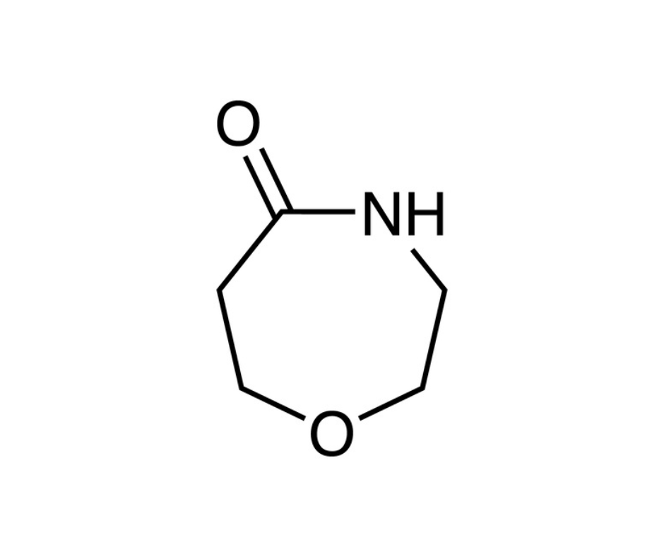 image de la molécule 1,4-Oxazepan-5-one