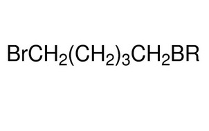 image de la molécule 1,5-Dibromopentane