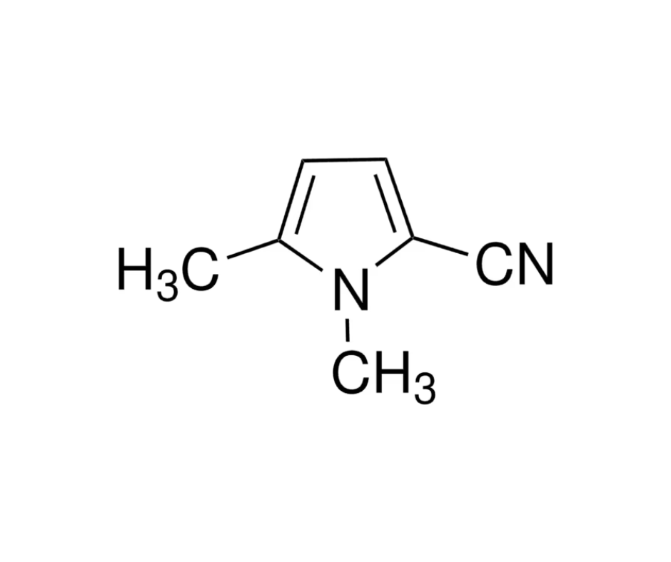 image de la molécule 1,5-Dimethyl-2-pyrrolecarbonitrile