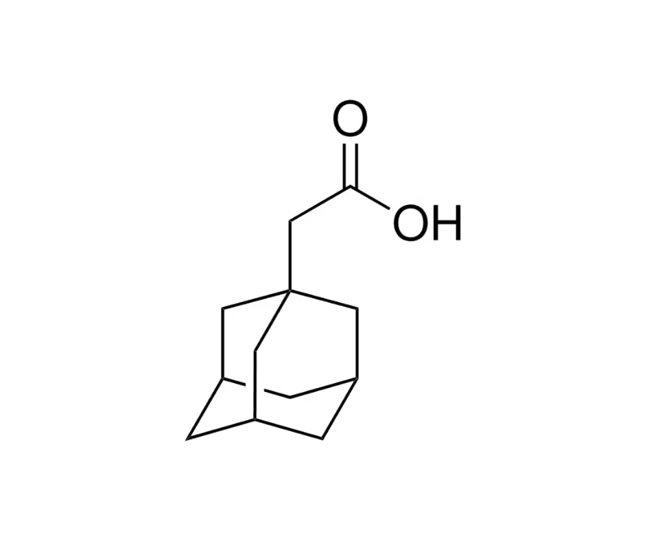 image de la molécule 1-Adamantaneacetic acid
