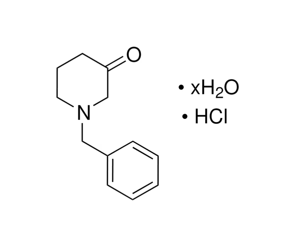 image de la molécule 1-Benzyl-3-piperidone hydrochloride hydrate