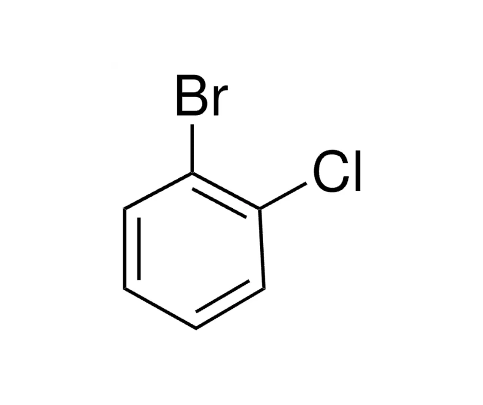 image de la molécule 1-Bromo-2-chlorobenzene