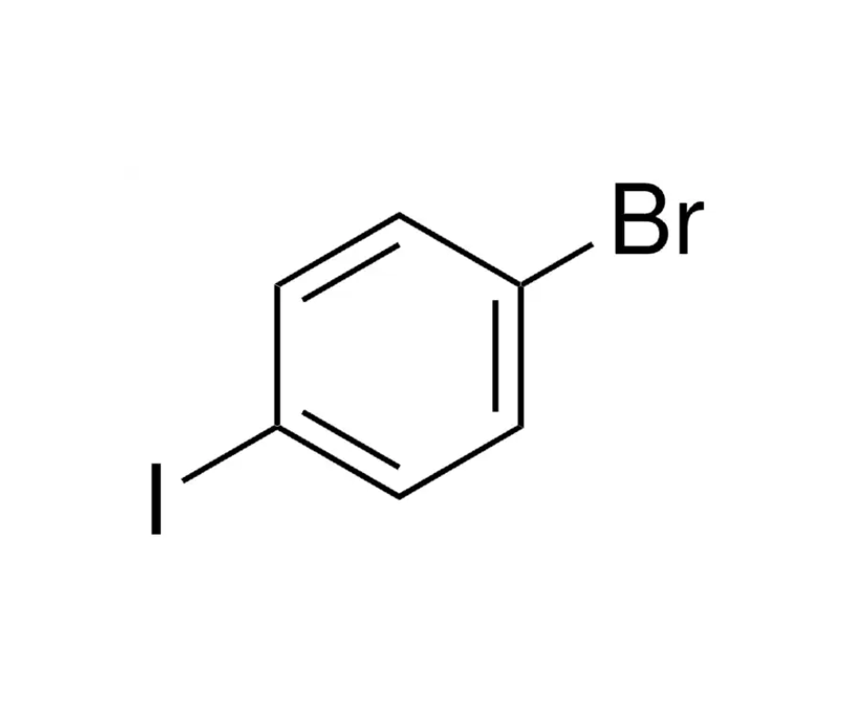 image de la molécule 1-Bromo-4-iodobenzene