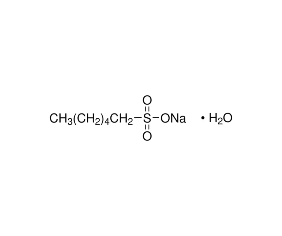 image de la molécule 1-Hexanesulfonate de sodium monohydrate