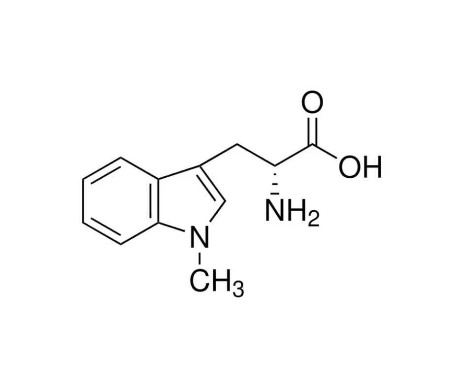 image de la molécule 1-Methyl-D-tryptophan