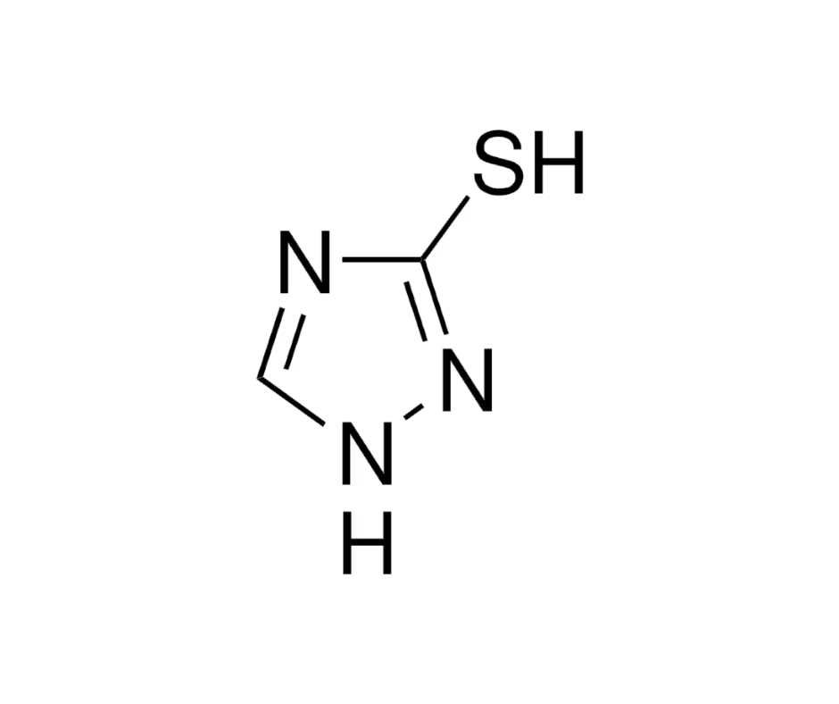 image de la molécule 1H-1,2,4-Triazole-3-thiol