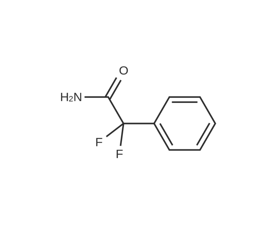image de la molécule 2,2-Difluoro-2-phenyl-acetamide