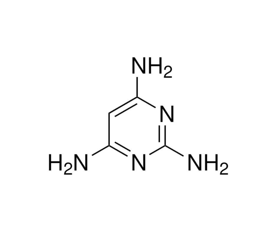 image de la molécule 2,4,6-Triaminopyrimidine