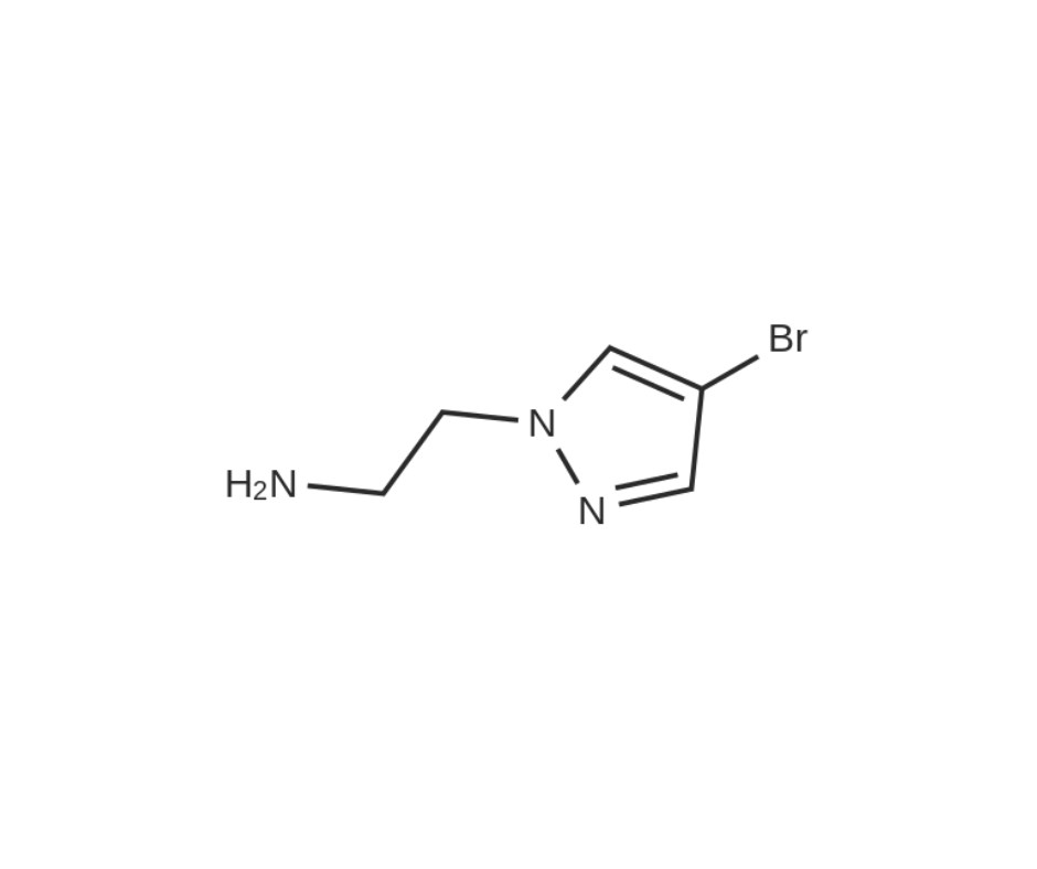 image de la molécule 2-(4-Bromo-1H-pyrazol-1-yl)ethan-1-amine