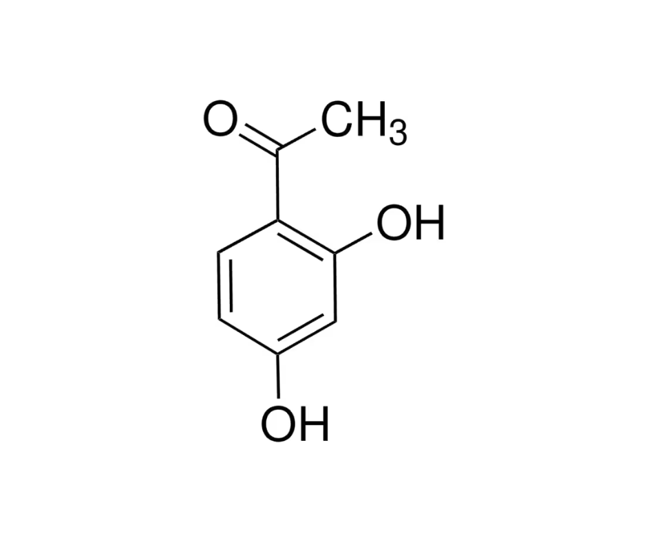 image de la molécule 2′,4′-Dihydroxyacetophenone