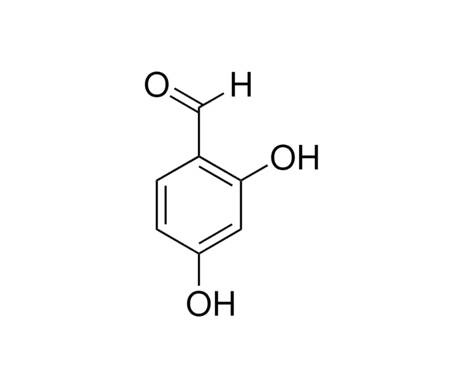 image de la molécule 2,4-Dihydroxybenzaldehyde