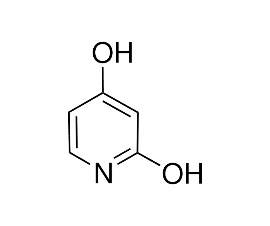 image de la molécule 2,4-Dihydroxypyridine