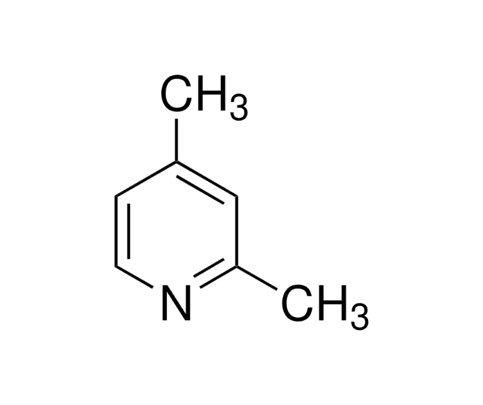 image de la molécule 2,4-Lutidine