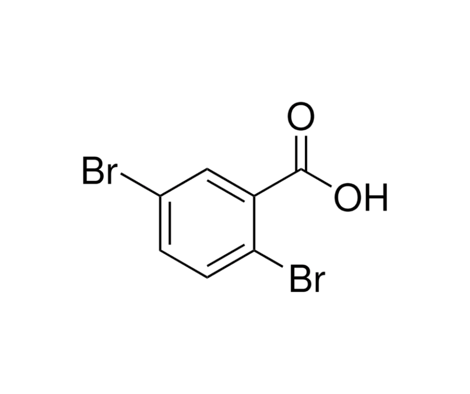 image de la molécule 2,5-Dibromobenzoic acid