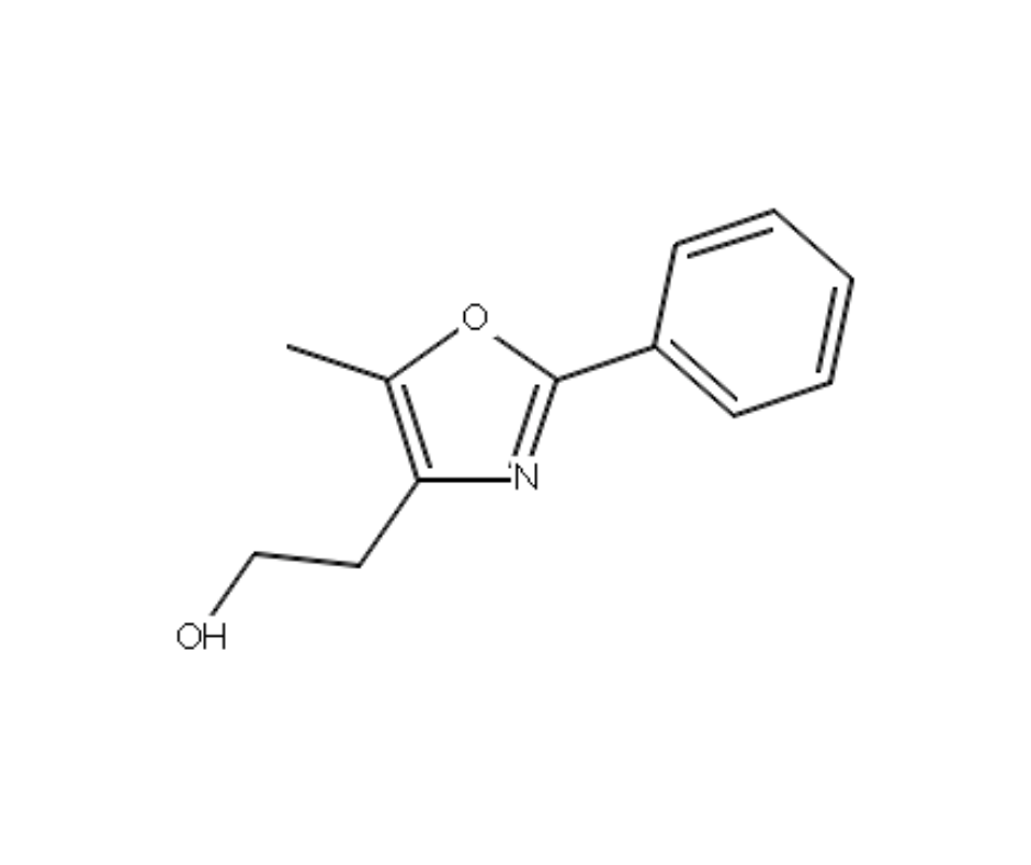 image de la molécule 2-(5-Methyl-2-phenyl-1,3-oxazol-4-yl)ethan-1-ol
