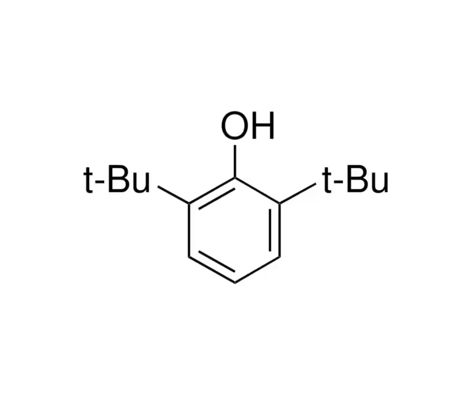 image de la molécule 2,6-Di-tert-butylphenol