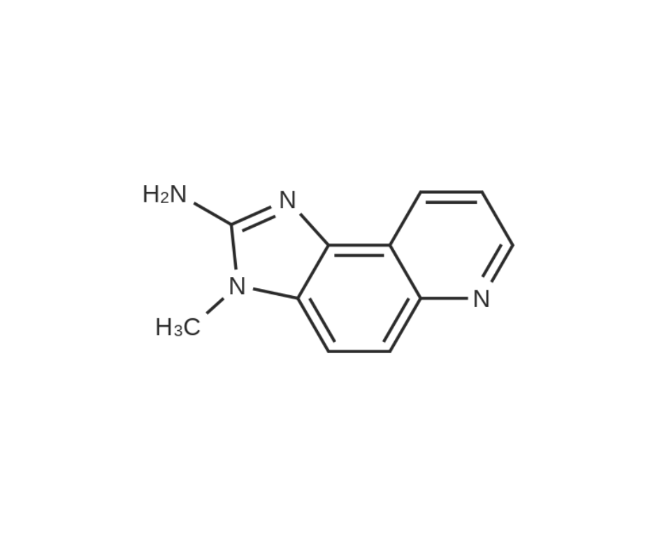 image de la molécule 2-Amino-3-methylimidazo[4,5-f]quinoline