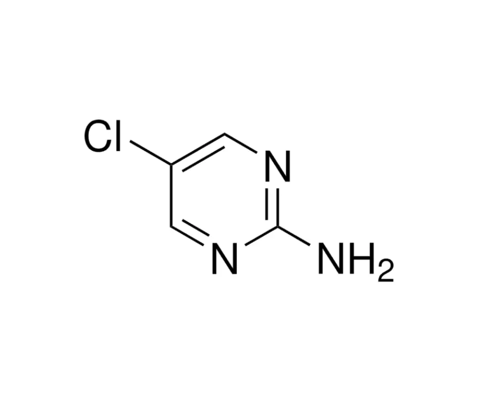 image de la molécule 2-Amino-5-chloropyrimidine