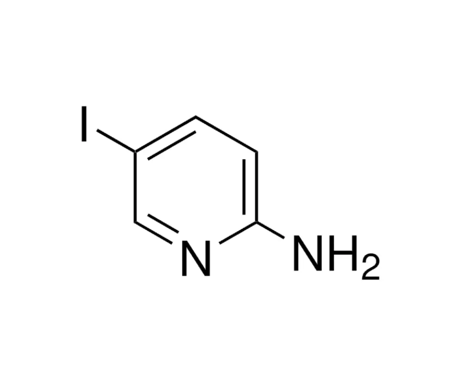 image de la molécule 2-Amino-5-iodopyridine