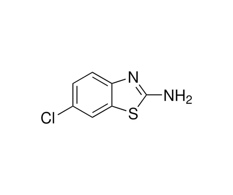 image de la molécule 2-Amino-6-chlorobenzothiazole