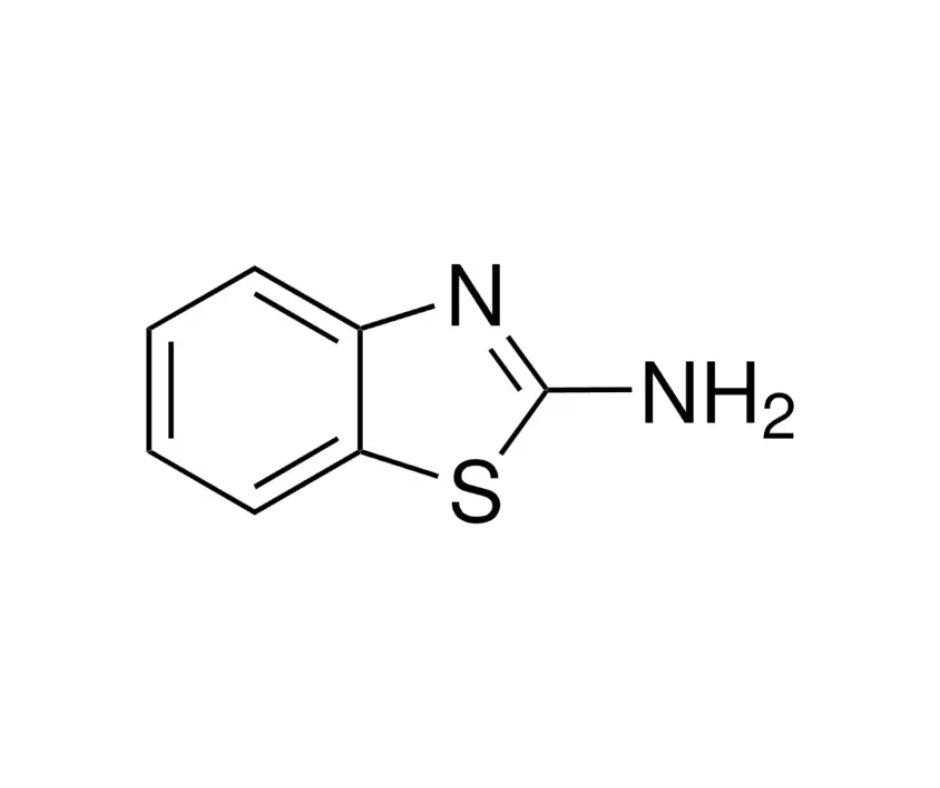 image de la molécule 2-Aminobenzothiazole
