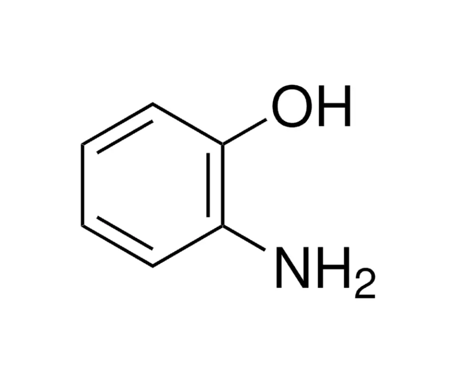 image de la molécule 2-Aminophenol