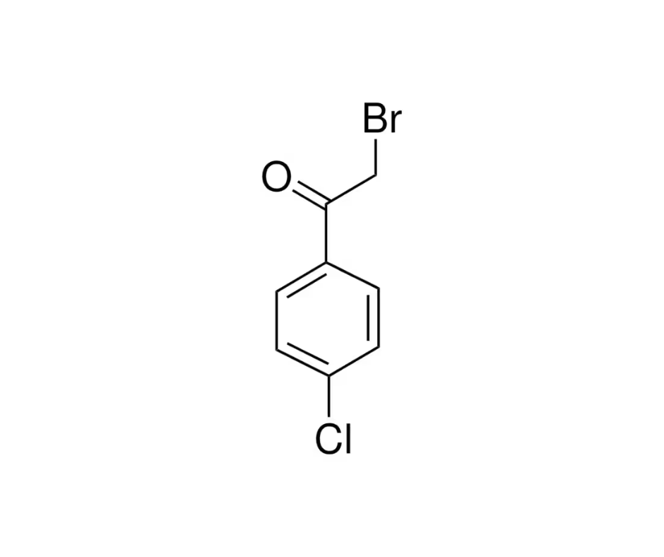 image de la molécule 2-Bromo-4′-chloroacetophenone