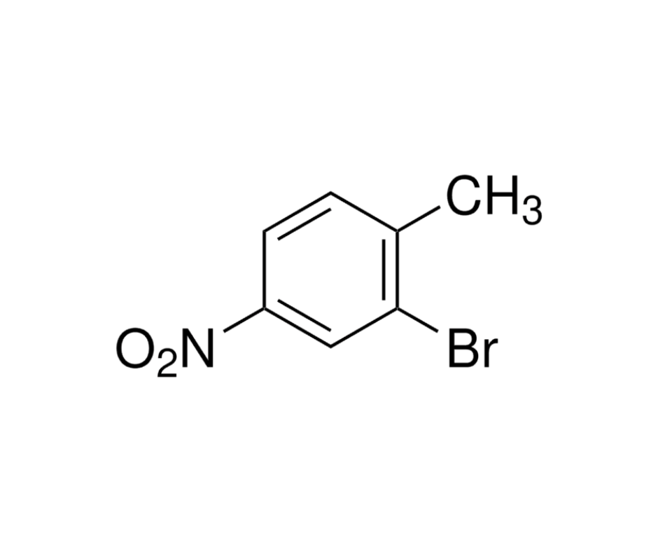 image de la molécule 2-Bromo-4-nitrotoluene