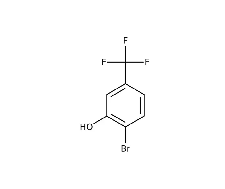 image de la molécule 2-Bromo-5-(trifluorométhyl)phénol