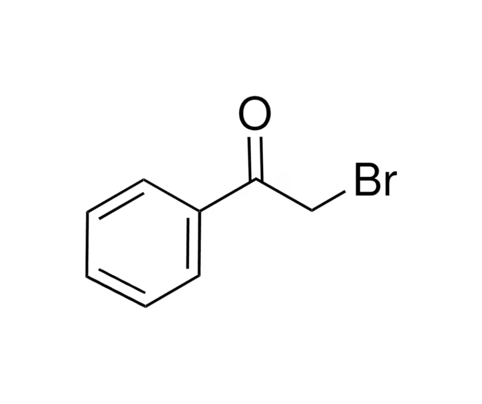 image de la molécule 2-Bromoacetophenone
