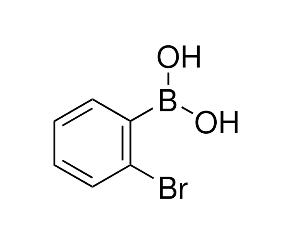 image de la molécule 2-Bromophenylboronic acid