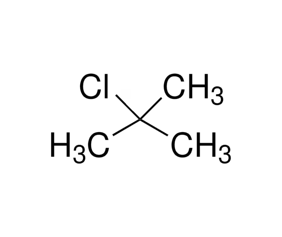 image de la molécule 2-Chloro-2-methylpropane