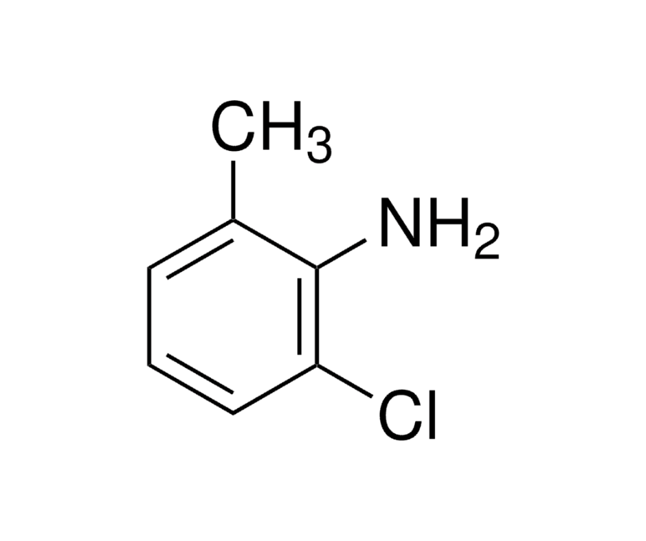 image de la molécule 2-Chloro-6-methylaniline