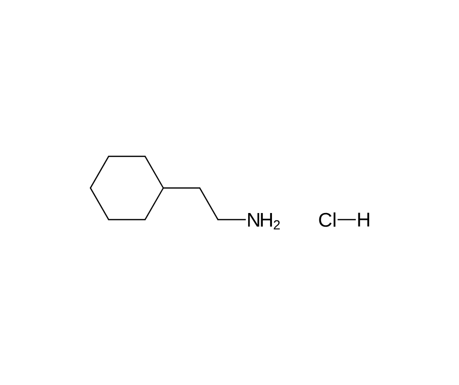 image de la molécule 2-Cyclohexyl-ethylamine hydrochloride