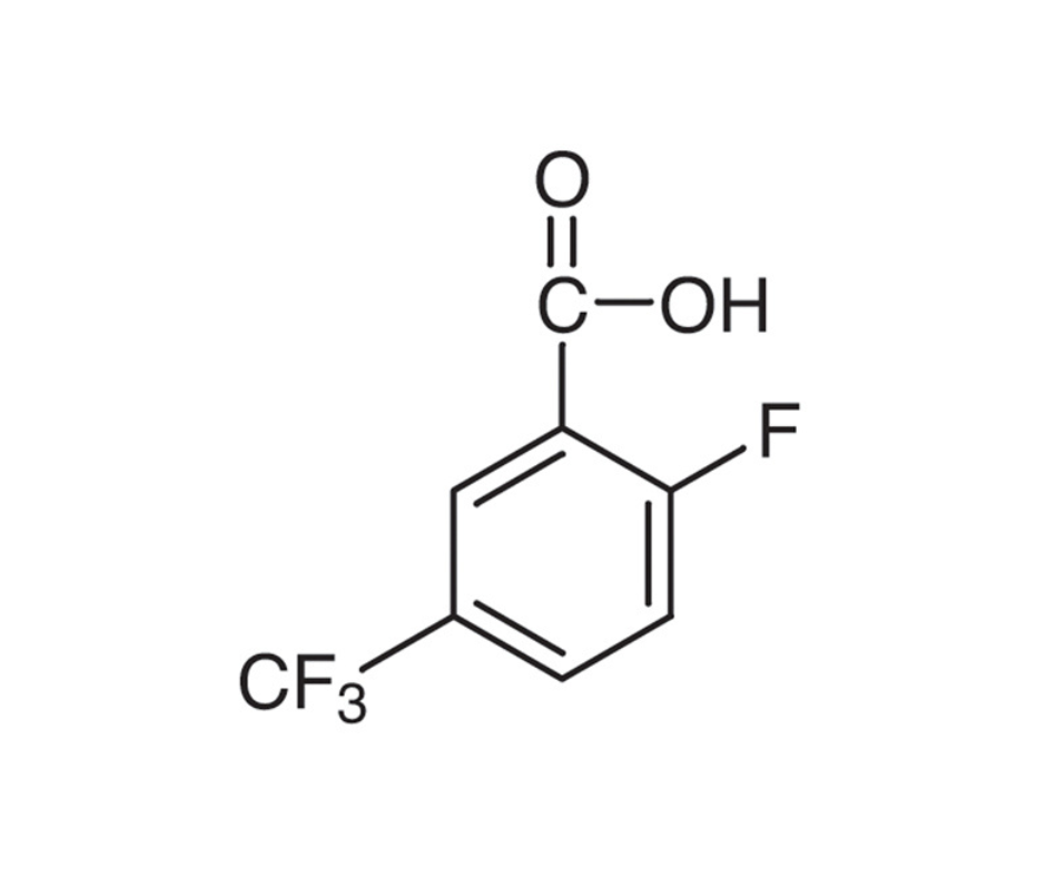 image de la molécule 2-Fluoro-5-(trifluoromethyl)benzoic Acid