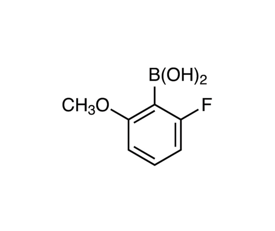 image de la molécule 2-Fluoro-6-methoxyphenylboronic acid