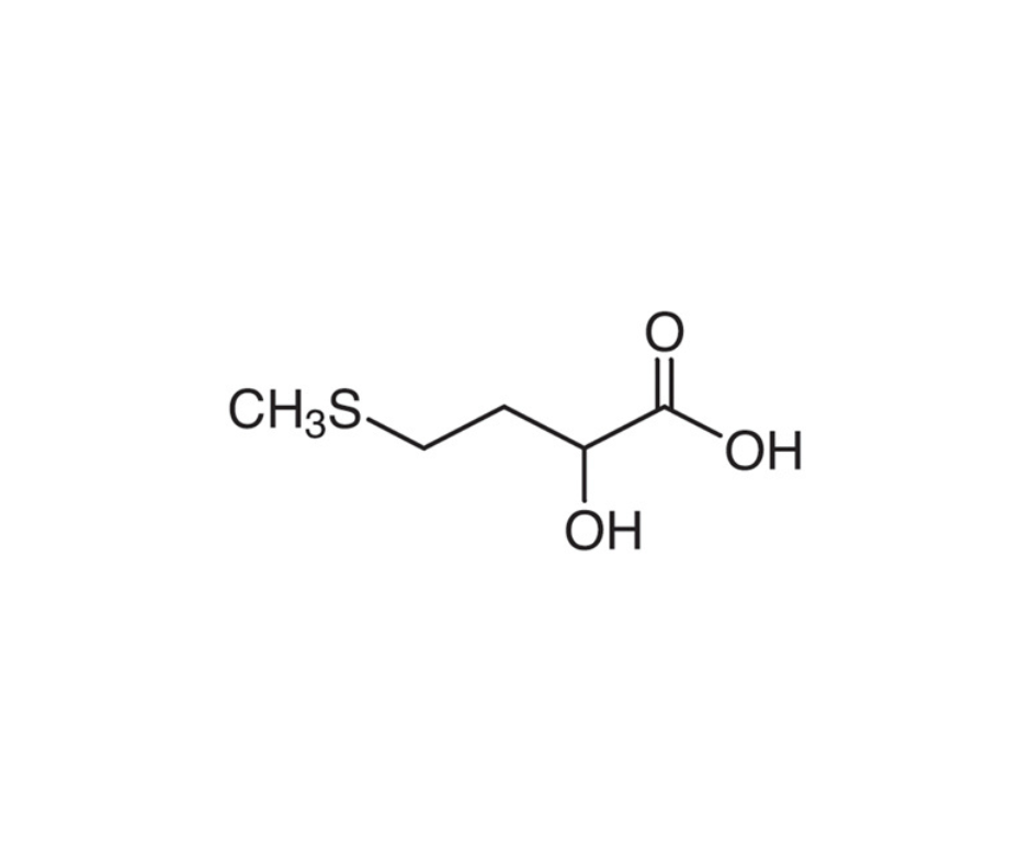 image de la molécule 2-Hydroxy-4-(methylthio)butyric Acid