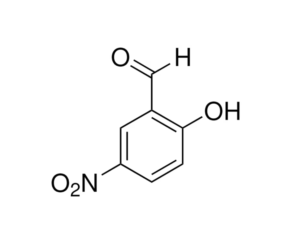 image de la molécule 2-Hydroxy-5-nitrobenzaldehyde