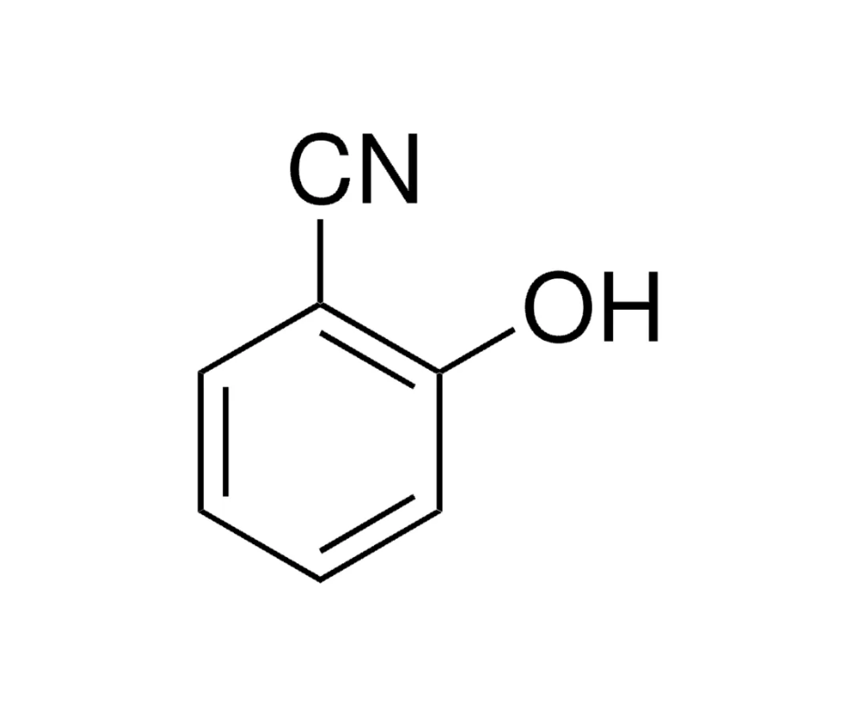 image de la molécule 2-Hydroxybenzonitrile