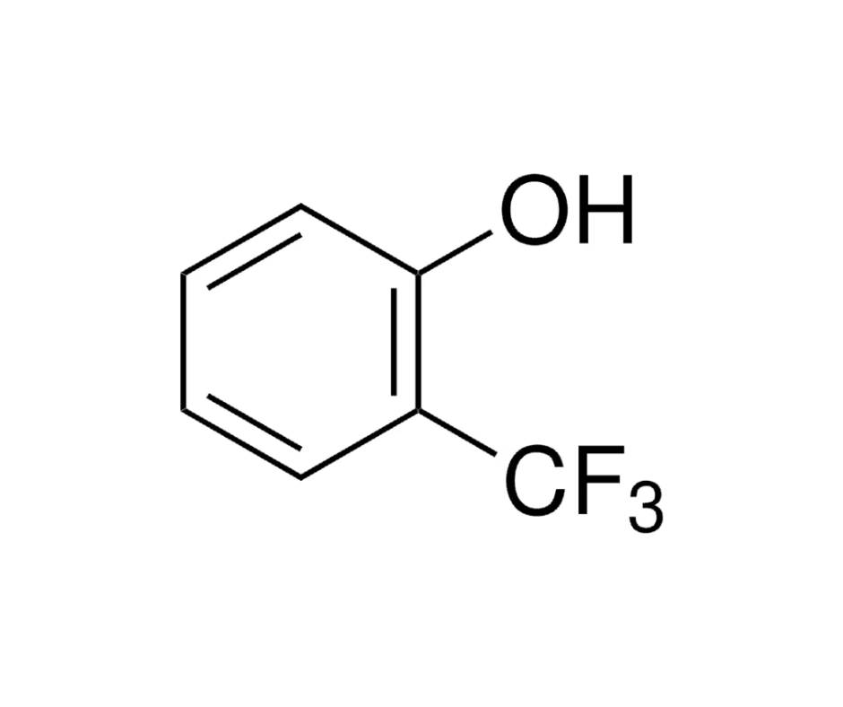 image de la molécule 2-Hydroxybenzotrifluoride